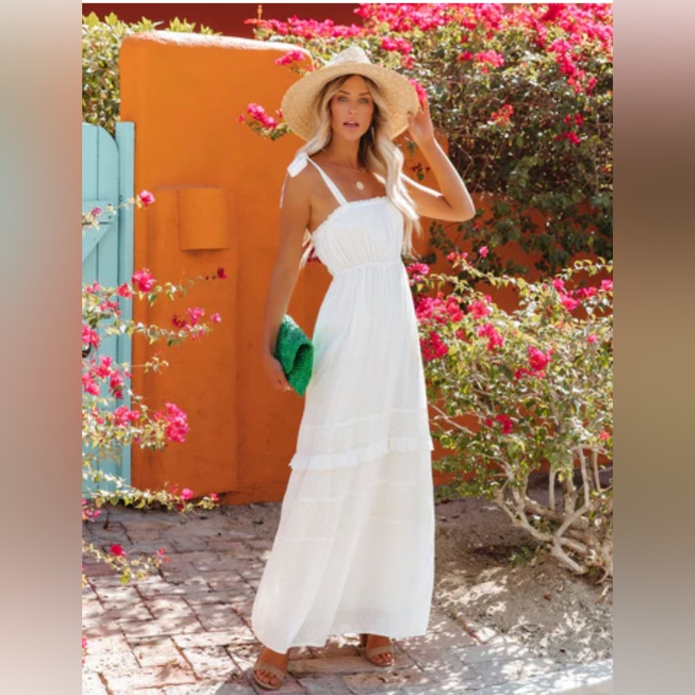 Vici White Dress